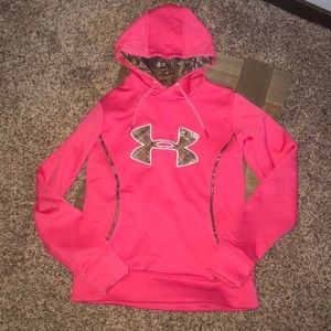 Hot Pink Camo Sweatshirt